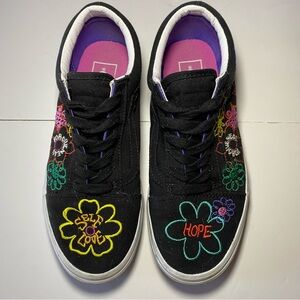 Vans Old Skool Cultivate Care Addition Embroidered Black Sneakers